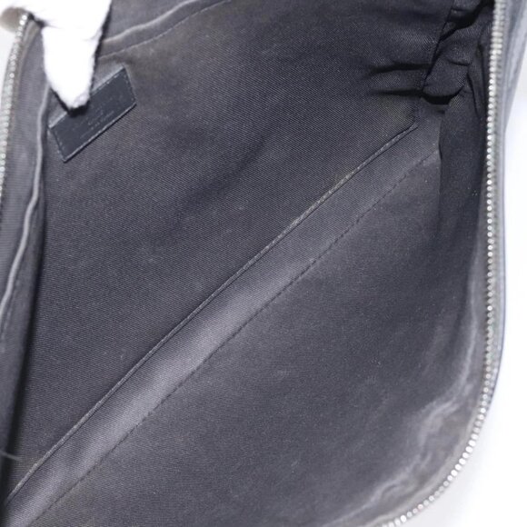 LOUIS VUITTON Monogram Shadow Pochette Discovery Bag Black - Picture 14 of 16